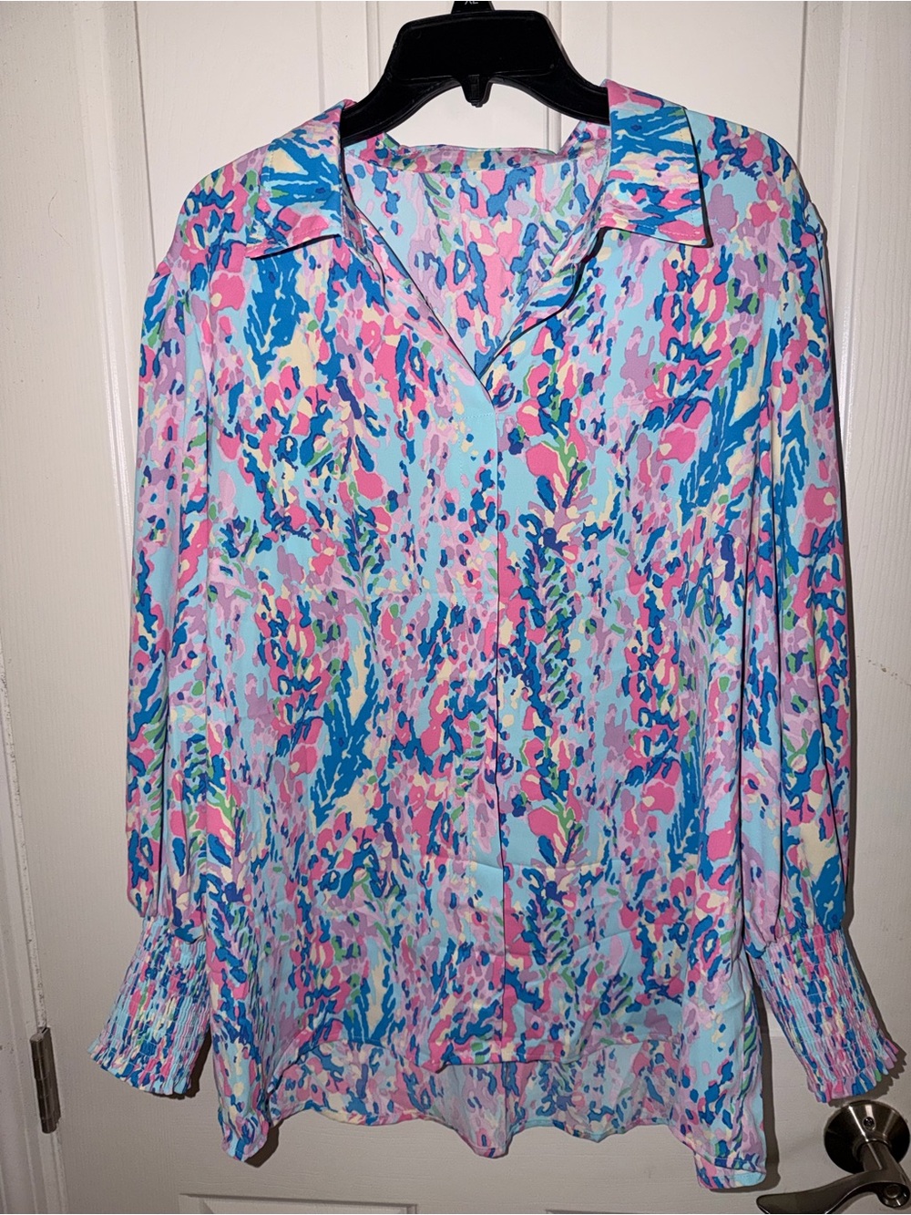 Women’s Pastel Multi-Color Printed Blouse